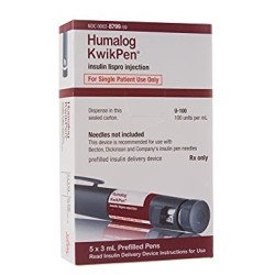 Insulin Humanolog kwikPen